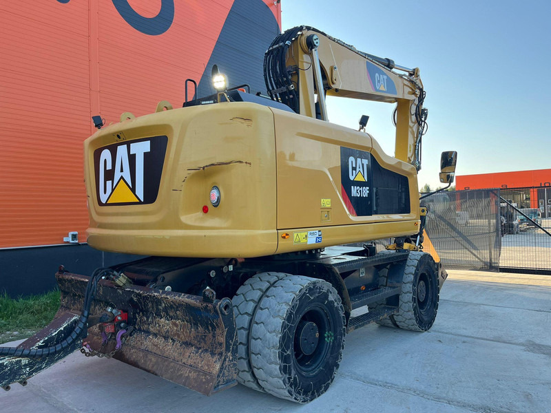 Caterpillar M 318 F ROTOTILT / CENTRAL LUBRICATION / AC - Pelle sur pneus: photos 5 Caterpillar M 318 F ROTOTILT / CENTRAL LUBRICATION / AC - Pelle sur pneus: photos 5