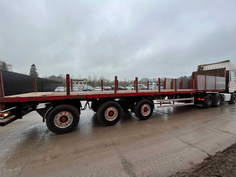 Doll 93 H STEERED AXLES / PLATFORM L=13463 / EXTENDABLE - Semi-remorque plateau: photos 3 Doll 93 H STEERED AXLES / PLATFORM L=13463 / EXTENDABLE - Semi-remorque plateau: photos 3