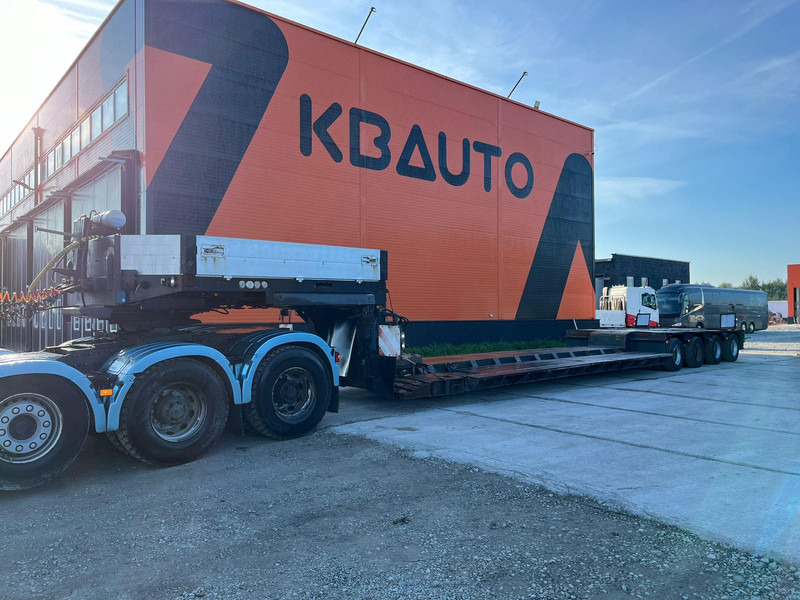 Goldhofer STZ-VL4 Extendable / All axles hydraulically forced steered - Semi-remorque surbaissé: photos 1 Goldhofer STZ-VL4 Extendable / All axles hydraulically forced steered - Semi-remorque surbaissé: photos 1