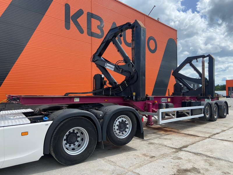 HAMMAR 160S + POWERPACK PERKINS DIESEL - Semi-remorque porte-conteneur/ Caisse mobile: photos 1 HAMMAR 160S + POWERPACK PERKINS DIESEL - Semi-remorque porte-conteneur/ Caisse mobile: photos 1