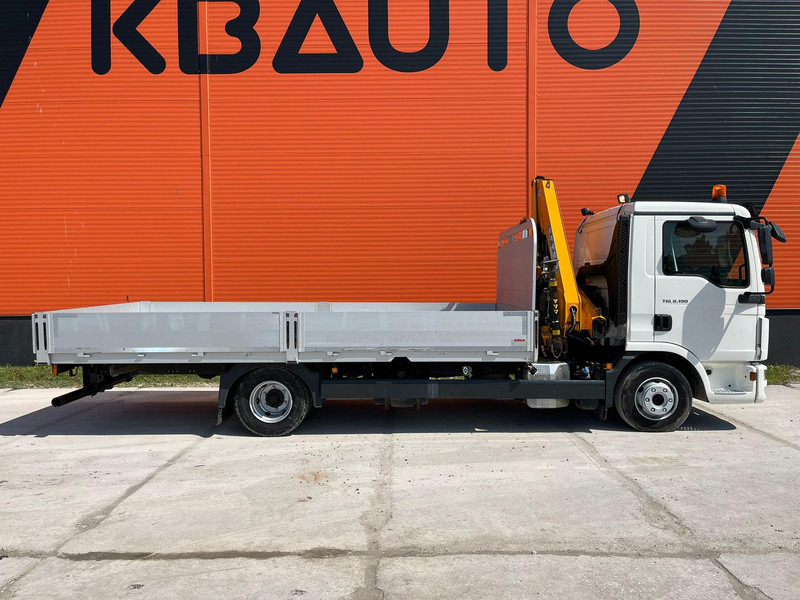 MAN TGL 8.190 4x2 EFFER 80.2/2S / PLATFORM L=5250 mm - Camion plateau, Camion grue: photos 5 MAN TGL 8.190 4x2 EFFER 80.2/2S / PLATFORM L=5250 mm - Camion plateau, Camion grue: photos 5