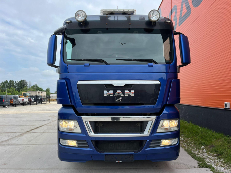 MAN TGX 35.480 8x4*4 HIAB 288E-7 / PLATFORM L=6397 mm - Camion plateau, Camion grue: photos 3 MAN TGX 35.480 8x4*4 HIAB 288E-7 / PLATFORM L=6397 mm - Camion plateau, Camion grue: photos 3