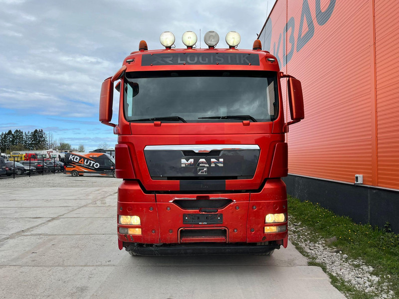 MAN TGX 35.480 8x4*4 PK 65002 + JIB / PLATFORM L=6800 mm - Camion plateau, Camion grue: photos 3 MAN TGX 35.480 8x4*4 PK 65002 + JIB / PLATFORM L=6800 mm - Camion plateau, Camion grue: photos 3