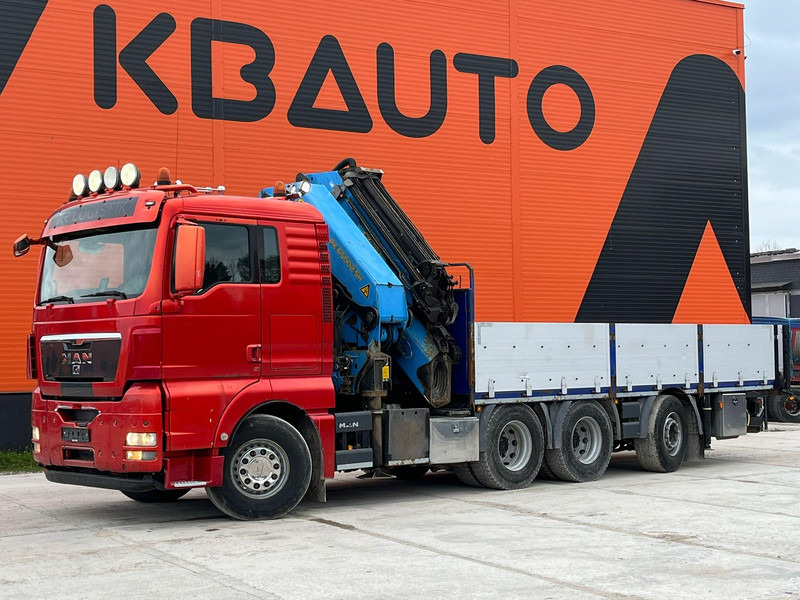 MAN TGX 35.480 8x4*4 PK 65002 + JIB / PLATFORM L=6800 mm - Camion plateau, Camion grue: photos 2 MAN TGX 35.480 8x4*4 PK 65002 + JIB / PLATFORM L=6800 mm - Camion plateau, Camion grue: photos 2