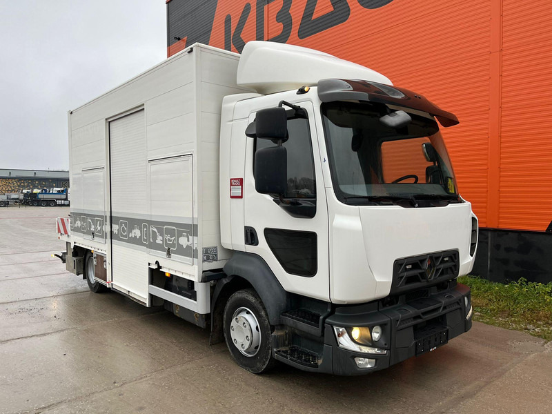 Renault D12 4x2 WORKSHOP ON WHEELS / FASSI M30A.13 / BOX L=4459 mm - Camion fourgon: photos 3 Renault D12 4x2 WORKSHOP ON WHEELS / FASSI M30A.13 / BOX L=4459 mm - Camion fourgon: photos 3