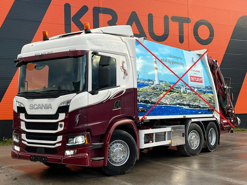 Scania G 370 6x2/4 NTM KGH-HB 21 m3 - Châssis cabine: photos 1 Scania G 370 6x2/4 NTM KGH-HB 21 m3 - Châssis cabine: photos 1