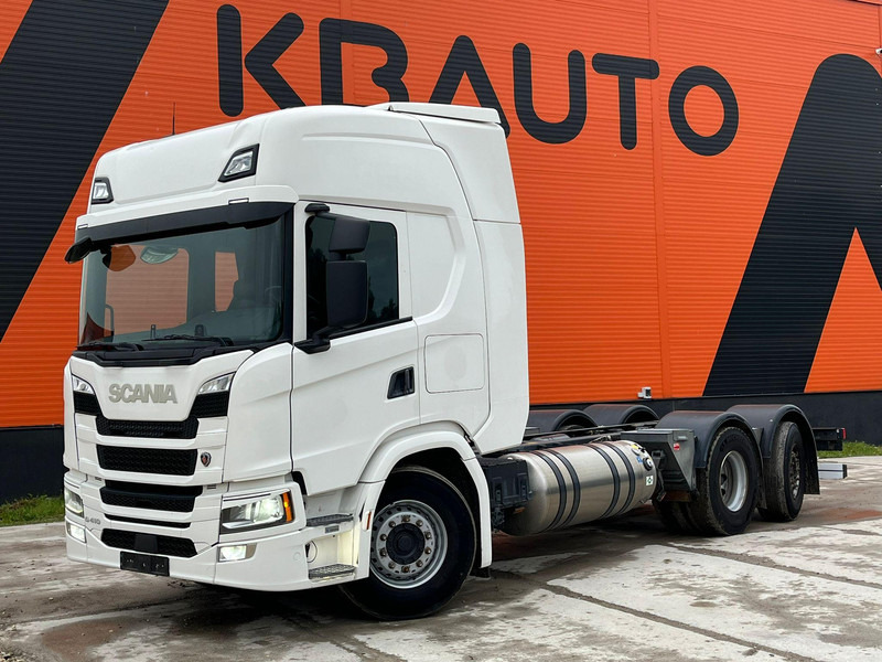 Scania G 410 6x2*4 LNG / RETARDER / CHASSIS L=6514 mm - Châssis cabine: photos 1 Scania G 410 6x2*4 LNG / RETARDER / CHASSIS L=6514 mm - Châssis cabine: photos 1