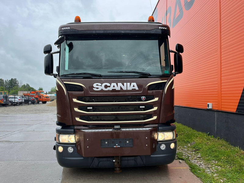 Scania G 450 8x2*6 HIAB 622E-8 + JIB / PLATFORM L=6715 mm - Camion plateau, Camion grue: photos 3 Scania G 450 8x2*6 HIAB 622E-8 + JIB / PLATFORM L=6715 mm - Camion plateau, Camion grue: photos 3