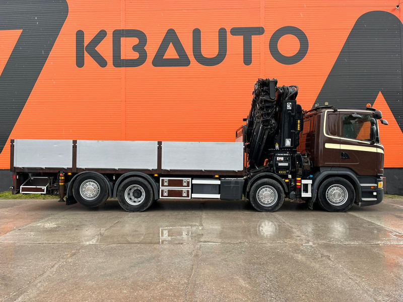 Scania G 450 8x2*6 HIAB 622E-8 + JIB / PLATFORM L=6715 mm - Camion plateau, Camion grue: photos 5 Scania G 450 8x2*6 HIAB 622E-8 + JIB / PLATFORM L=6715 mm - Camion plateau, Camion grue: photos 5