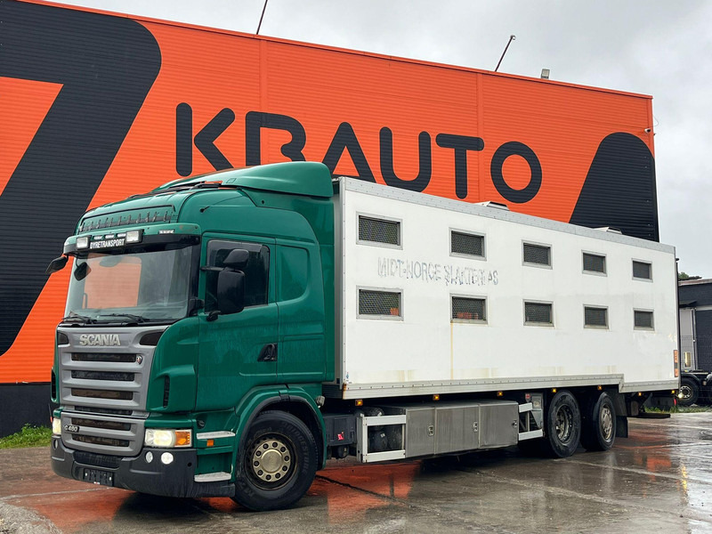 Scania G 480 6x2*4 BOX L=9212 mm / COOLANT LEAKAGE ON 3 RD CYLINDER - Camion bétaillère: photos 1 Scania G 480 6x2*4 BOX L=9212 mm / COOLANT LEAKAGE ON 3 RD CYLINDER - Camion bétaillère: photos 1