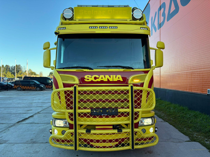 Scania G 490 8x4*4 PK 65002 SH / JIB CONNECTION / PLATFORM L=6301-7499 mm - Camion plateau, Camion grue: photos 3 Scania G 490 8x4*4 PK 65002 SH / JIB CONNECTION / PLATFORM L=6301-7499 mm - Camion plateau, Camion grue: photos 3