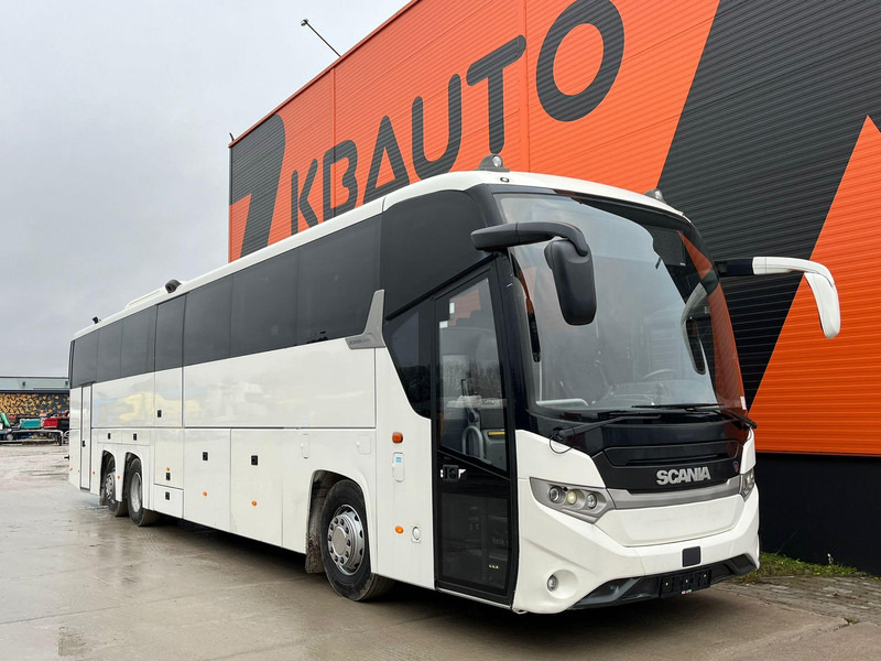 Scania K 450 6x2*4 Interlink 55 SEATS / AC / AUXILIARY HEATING / WHEELCHAIR LIFT / WC - Autocar: photos 1 Scania K 450 6x2*4 Interlink 55 SEATS / AC / AUXILIARY HEATING / WHEELCHAIR LIFT / WC - Autocar: photos 1