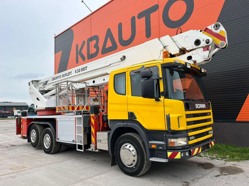 Scania P 114 6x2*4 BRONTO S 32 HDT / 32 meters / 440 kg - Nacelle: photos 4 Scania P 114 6x2*4 BRONTO S 32 HDT / 32 meters / 440 kg - Nacelle: photos 4