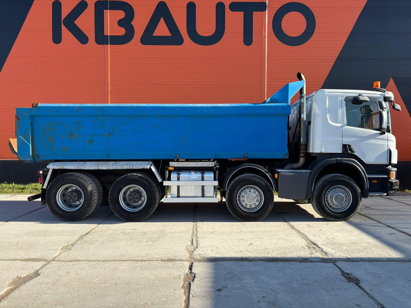 Scania P 440 8x4 RETARDER / FULL STEEL / BOX L=5850 mm - Camion benne: photos 5 Scania P 440 8x4 RETARDER / FULL STEEL / BOX L=5850 mm - Camion benne: photos 5