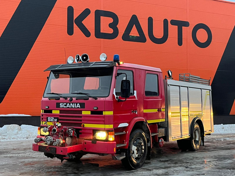 Scania P 82 M 4x2 FIRE TRUCK - Camion de pompier: photos 1 Scania P 82 M 4x2 FIRE TRUCK - Camion de pompier: photos 1