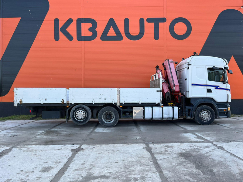 Scania R 440 6x2*4 FASSI F260XP / PLATFORM L=6760 mm - Camion plateau, Camion grue: photos 5 Scania R 440 6x2*4 FASSI F260XP / PLATFORM L=6760 mm - Camion plateau, Camion grue: photos 5