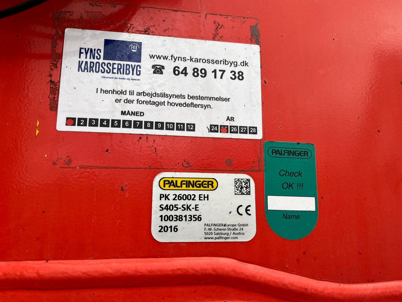 Camion plateau, Camion grue Scania R 450 6x2*4 PK 26002 / PLATFORM L=6482 mm: photos 14