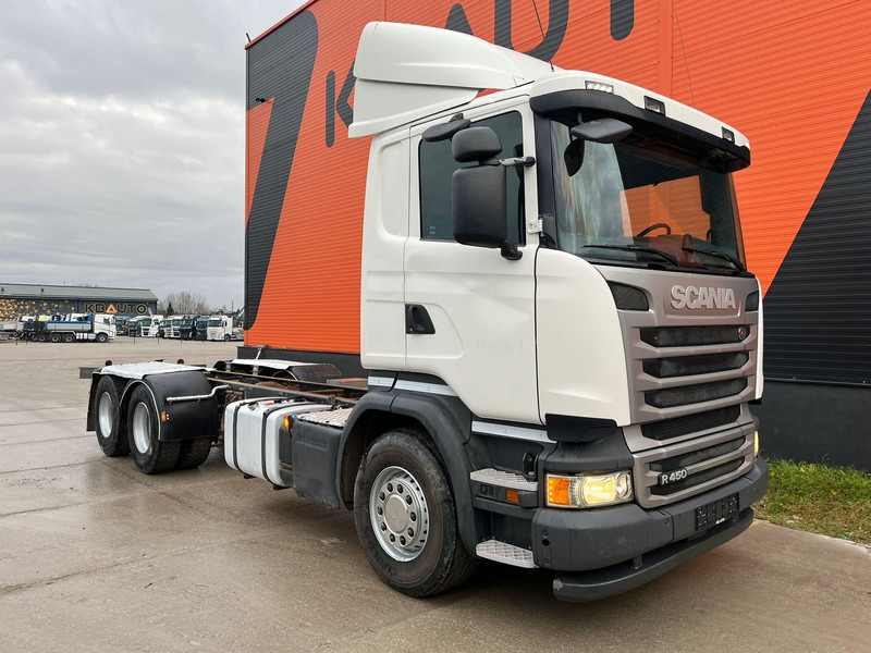 Scania R 450 6x4 CHASSIS L=8298 mm - Châssis cabine: photos 4 Scania R 450 6x4 CHASSIS L=8298 mm - Châssis cabine: photos 4