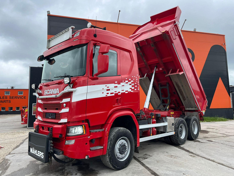 Scania R 500 4x4+2 RETARDER / BIG AXLE / BOX L=4743 mm - Camion benne: photos 2 Scania R 500 4x4+2 RETARDER / BIG AXLE / BOX L=4743 mm - Camion benne: photos 2