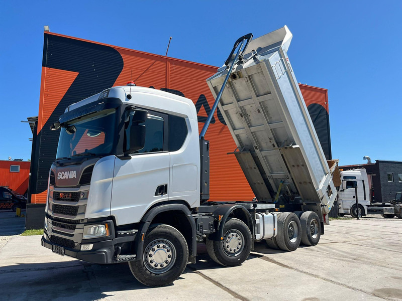 Scania R 500 8x4 RETARDER / FULL STEEL / BOX L=5670 mm - Camion benne: photos 2 Scania R 500 8x4 RETARDER / FULL STEEL / BOX L=5670 mm - Camion benne: photos 2