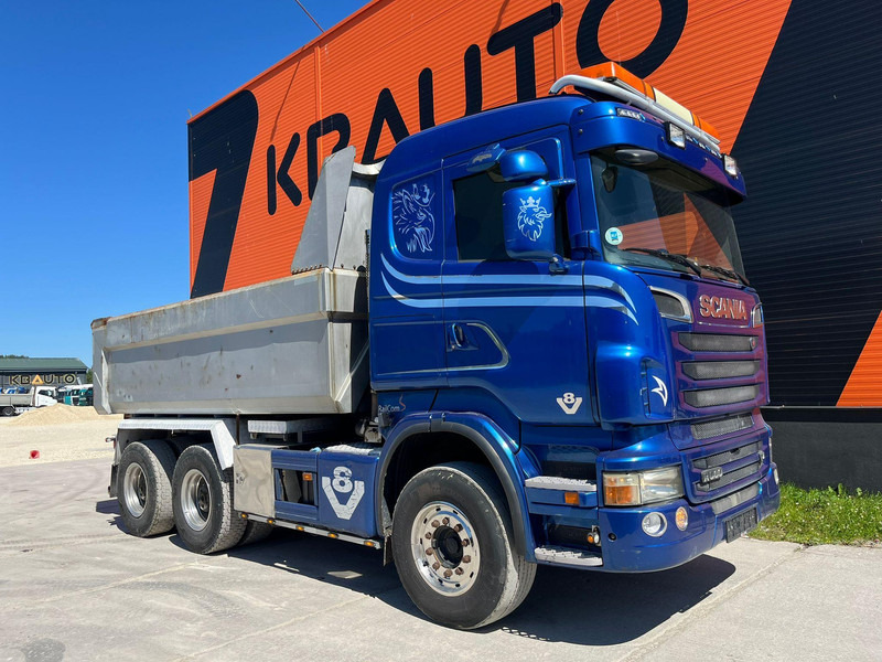 Scania R 560 6x4 RETARDER / FULL STEEL / BIG AXLES / BOX L=4563 mm - Camion benne: photos 4 Scania R 560 6x4 RETARDER / FULL STEEL / BIG AXLES / BOX L=4563 mm - Camion benne: photos 4