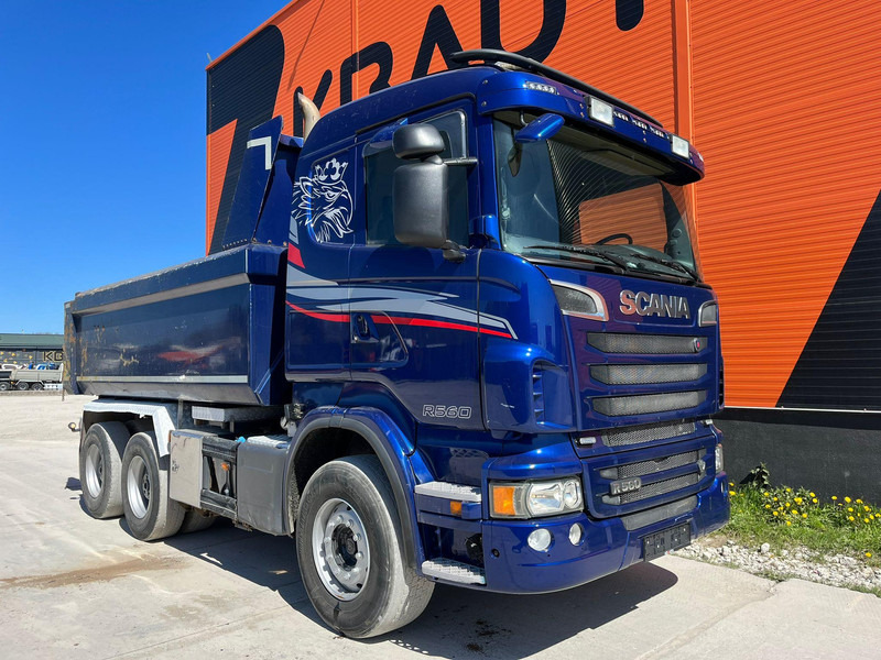 Scania R 560 6x4 RETARDER / FULL STEEL / BOX L=4595 mm - Camion benne: photos 4 Scania R 560 6x4 RETARDER / FULL STEEL / BOX L=4595 mm - Camion benne: photos 4