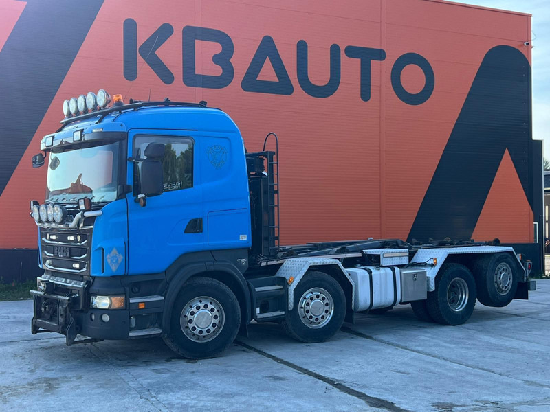 Scania R 560 8x2*6 HYVALIFT L=6000 mm - Camion ampliroll: photos 1 Scania R 560 8x2*6 HYVALIFT L=6000 mm - Camion ampliroll: photos 1