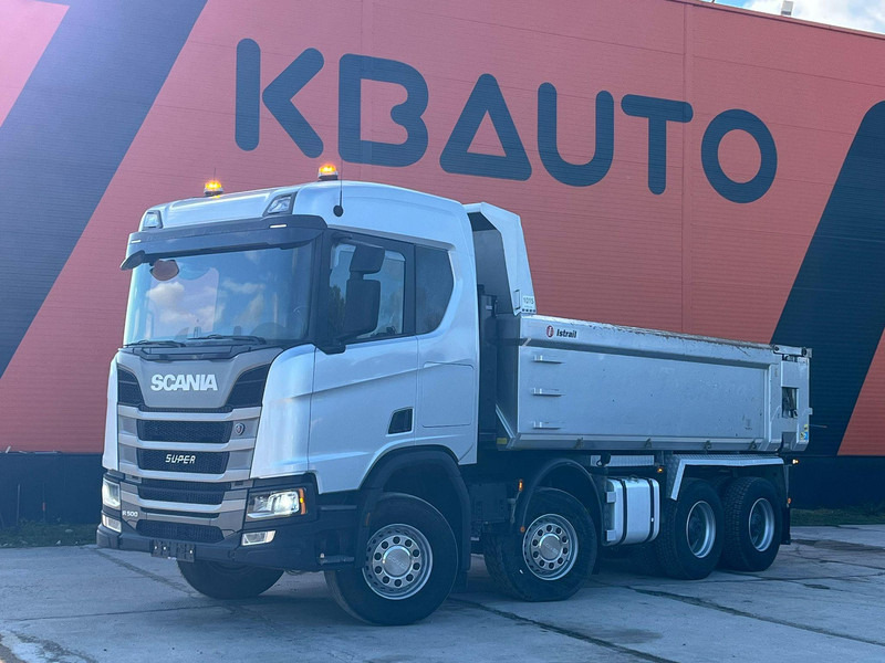 Scania R500 8x4 FULL STEEL / RETARDER / BOX L=5644 mm - Camion benne: photos 1 Scania R500 8x4 FULL STEEL / RETARDER / BOX L=5644 mm - Camion benne: photos 1