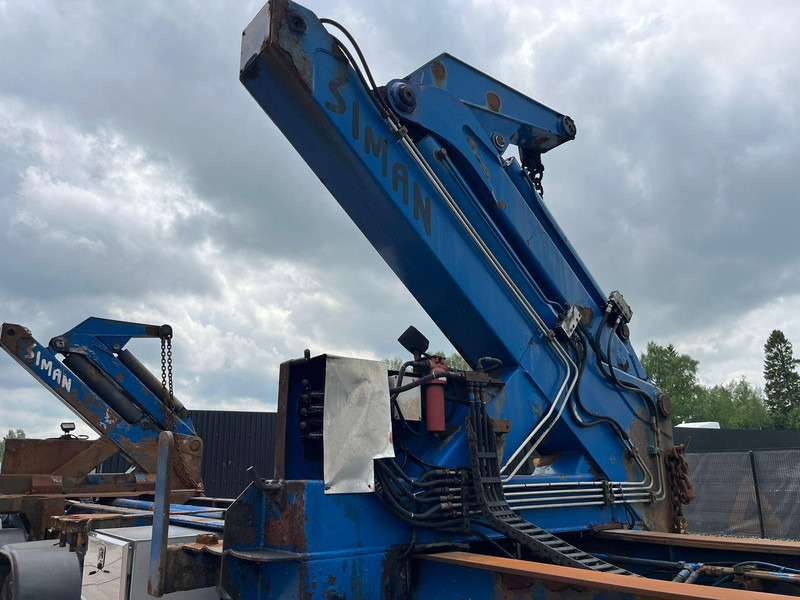 Semi-remorque porte-conteneur/ Caisse mobile Steelmec SSL 20-45 NEEDS REPAIRS !: photos 10