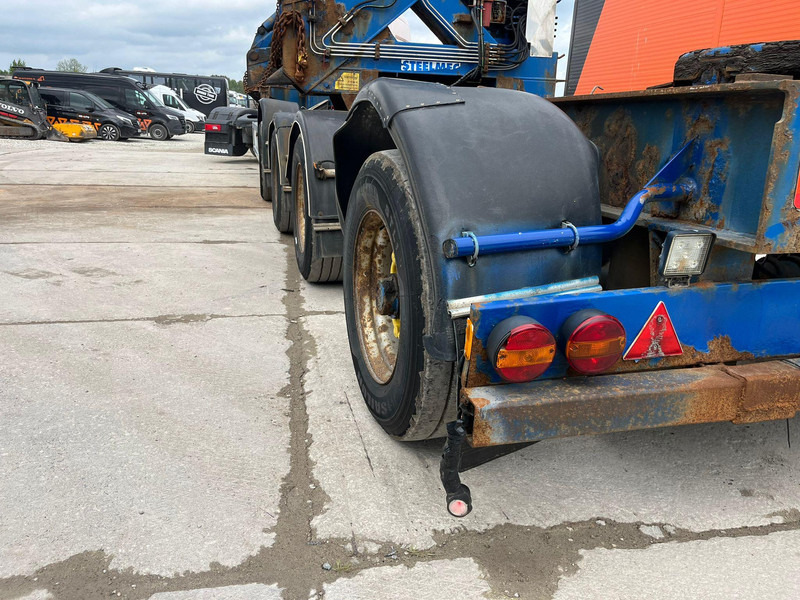 Semi-remorque porte-conteneur/ Caisse mobile Steelmec SSL 20-45 NEEDS REPAIRS !: photos 7