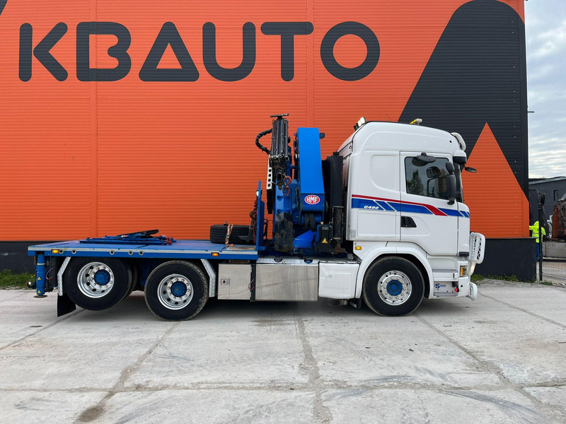 Scania G 490 6x2 HMF 5020 K6 + JIB / RETARDER - Tracteur routier: photos 5 Scania G 490 6x2 HMF 5020 K6 + JIB / RETARDER - Tracteur routier: photos 5