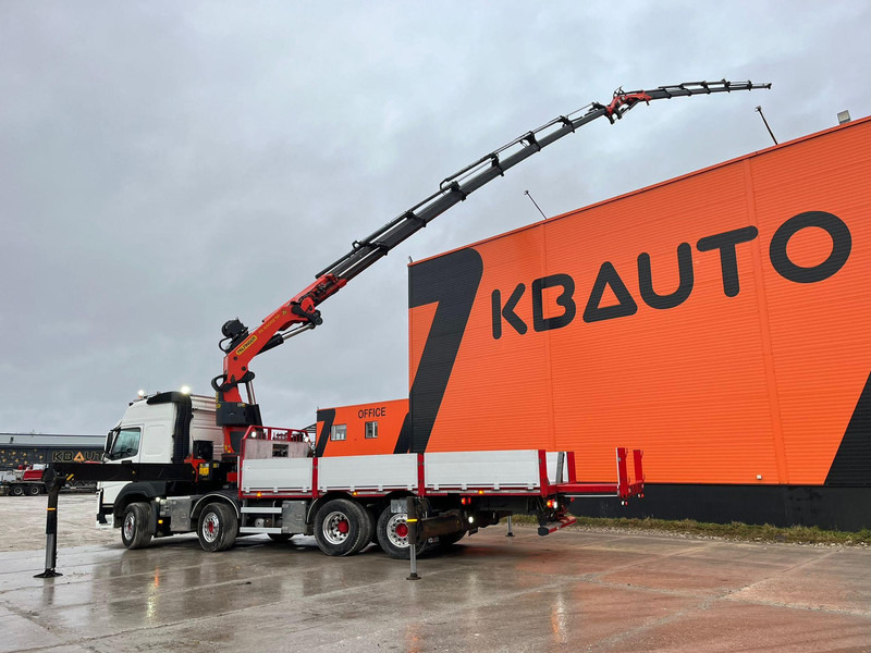 Tracteur routier Volvo FM 500 8x2*6 COMBI / EXTENDABLE PLATFORM + TRACTOR / PK65002 + JIB + WINCH / PLATFORM L=6498 mm: photos 8