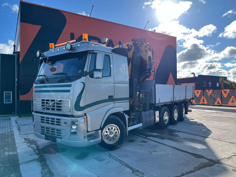 Volvo FH 12 460 8x4*4 EFFER 550/6S YEAR 2006 + JIB + WINCH / PLATFORM L= 6244 mm - Camion plateau, Camion grue: photos 2 Volvo FH 12 460 8x4*4 EFFER 550/6S YEAR 2006 + JIB + WINCH / PLATFORM L= 6244 mm - Camion plateau, Camion grue: photos 2