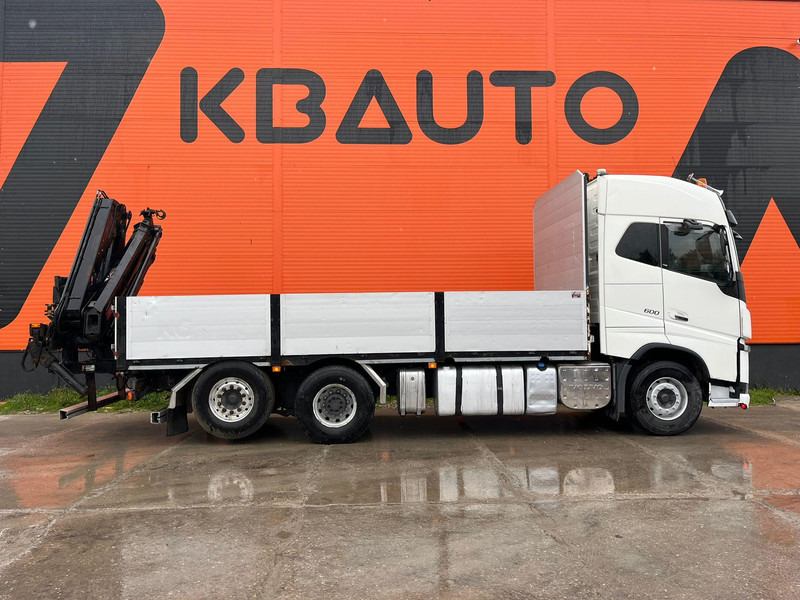 Volvo FH 16 600 6x2*4 HIAB 166E-5 HIPRO / PLATFORM L=6309 mm - Camion plateau, Camion grue: photos 5 Volvo FH 16 600 6x2*4 HIAB 166E-5 HIPRO / PLATFORM L=6309 mm - Camion plateau, Camion grue: photos 5