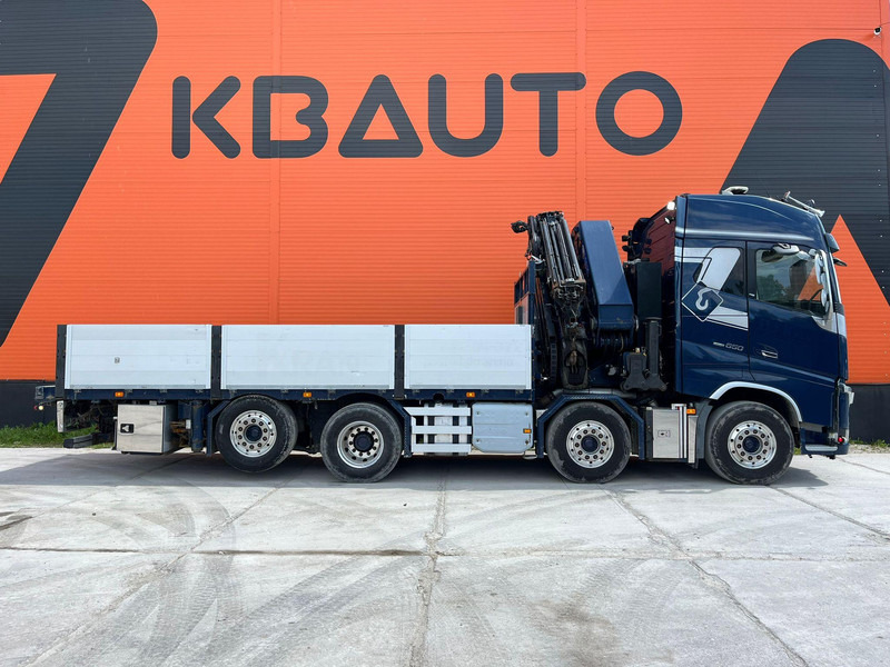 Volvo FH 16 650 8x2*6 HMF 6020K-RC + JIB / PLATFORM L=6344 mm - Camion plateau, Camion grue: photos 5 Volvo FH 16 650 8x2*6 HMF 6020K-RC + JIB / PLATFORM L=6344 mm - Camion plateau, Camion grue: photos 5