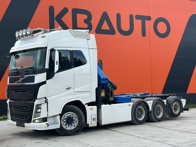 Volvo FH 16 750 8x4*4 COMBI / PK34002 / JOAB L 24 ton / L=4950 mm - Camion ampliroll, Camion grue: photos 2 Volvo FH 16 750 8x4*4 COMBI / PK34002 / JOAB L 24 ton / L=4950 mm - Camion ampliroll, Camion grue: photos 2