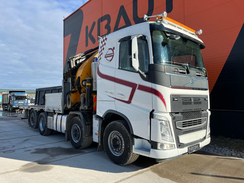 Volvo FH 540 8x2*6 EFFER 685/6S + JIB + WINCH / PLATFORM 6072-7081 mm EXTENDABLE - Camion plateau, Camion grue: photos 4 Volvo FH 540 8x2*6 EFFER 685/6S + JIB + WINCH / PLATFORM 6072-7081 mm EXTENDABLE - Camion plateau, Camion grue: photos 4