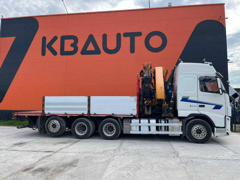 Volvo FH 540 8x4*4 EFFER 525/6S + JIB + WINCH / PLATFORM L=6216 mm - Camion plateau, Camion grue: photos 5 Volvo FH 540 8x4*4 EFFER 525/6S + JIB + WINCH / PLATFORM L=6216 mm - Camion plateau, Camion grue: photos 5