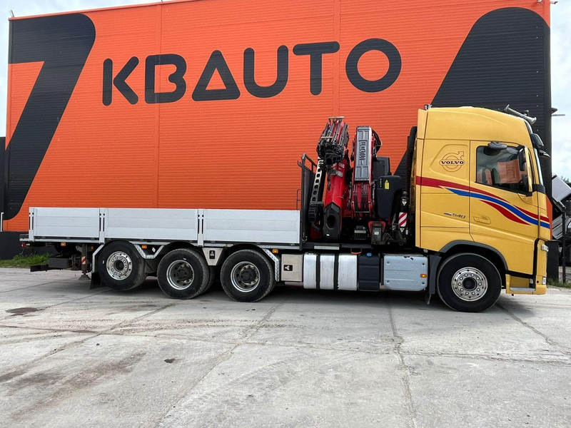 Volvo FH 540 8x4*4 FASSI F710RA2.26 + JIB / PLATFORM L=6314 mm - Camion plateau, Camion grue: photos 4 Volvo FH 540 8x4*4 FASSI F710RA2.26 + JIB / PLATFORM L=6314 mm - Camion plateau, Camion grue: photos 4