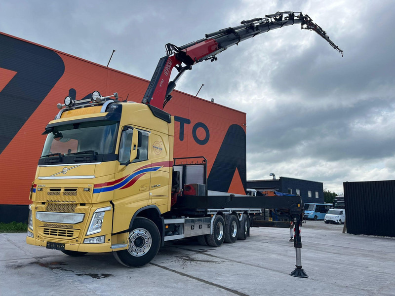 Volvo FH 540 8x4*4 FASSI F710RA2.26 + JIB / PLATFORM L=6314 mm - Camion plateau, Camion grue: photos 1 Volvo FH 540 8x4*4 FASSI F710RA2.26 + JIB / PLATFORM L=6314 mm - Camion plateau, Camion grue: photos 1