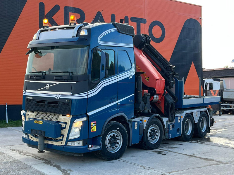 Volvo FH 540 8x4 PK110002 + JIB + WINCH / COMBI / PLATFORM L=3662 mm - Camion plateau, Camion grue: photos 2 Volvo FH 540 8x4 PK110002 + JIB + WINCH / COMBI / PLATFORM L=3662 mm - Camion plateau, Camion grue: photos 2