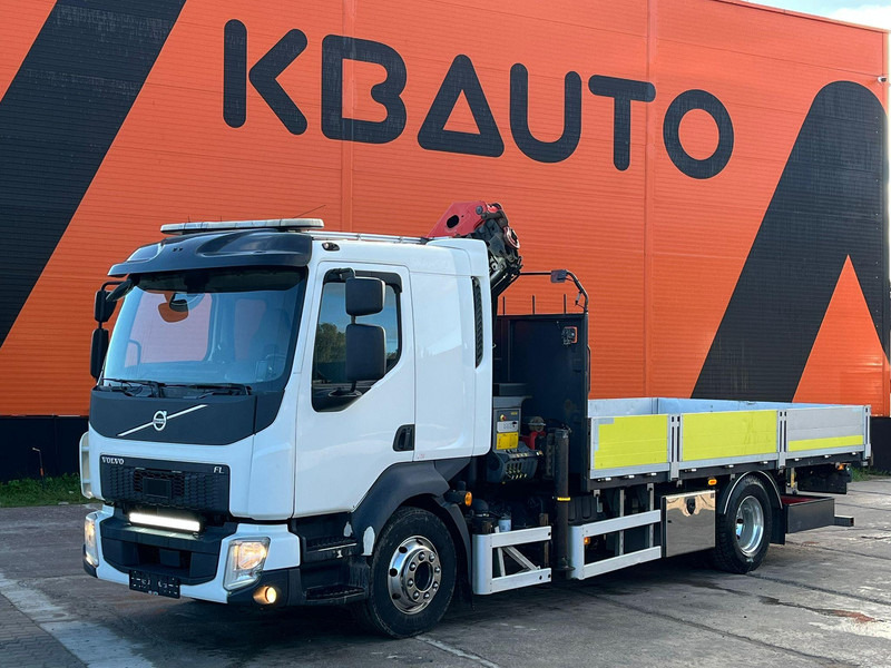 Volvo FL 250 4x2 PALFINGER PK 12.501 / PLATFORM L=5019 mm - Camion plateau, Camion grue: photos 2 Volvo FL 250 4x2 PALFINGER PK 12.501 / PLATFORM L=5019 mm - Camion plateau, Camion grue: photos 2
