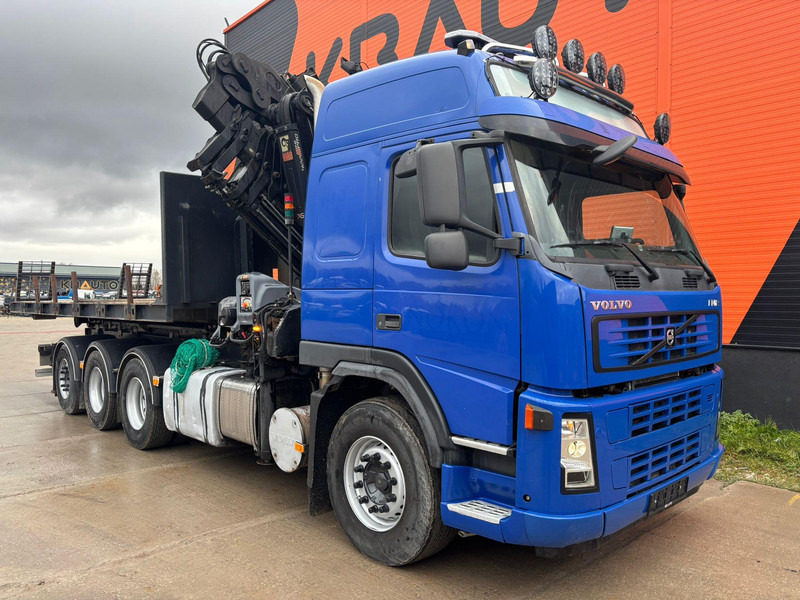 Volvo FM 12 460 8x4*4 HIAB 422 E-5 HIPRO+JIB / HOOK LIFT 20 ton / L=5600 mm / PLATFORM - Camion ampliroll, Camion grue: photos 4 Volvo FM 12 460 8x4*4 HIAB 422 E-5 HIPRO+JIB / HOOK LIFT 20 ton / L=5600 mm / PLATFORM - Camion ampliroll, Camion grue: photos 4
