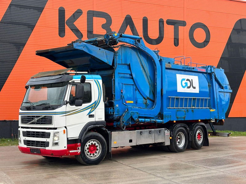 Volvo FM 420 6x2*4 ZETTERBERGS EHP 33 KUBIK - Benne à ordures ménagères: photos 1 Volvo FM 420 6x2*4 ZETTERBERGS EHP 33 KUBIK - Benne à ordures ménagères: photos 1