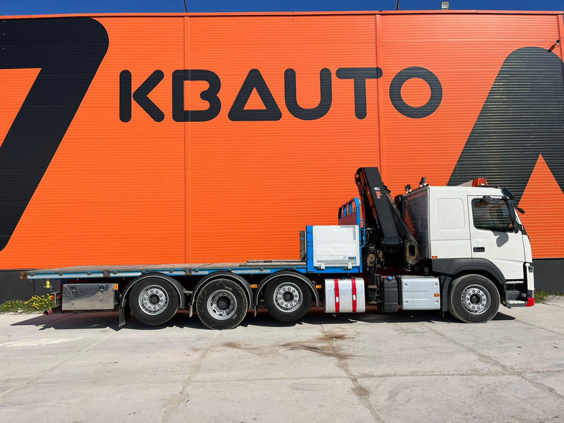Volvo FM 460 8x2*6 HIAB 302E-6 / PLATFORM L=6721 mm - Camion plateau, Camion grue: photos 5 Volvo FM 460 8x2*6 HIAB 302E-6 / PLATFORM L=6721 mm - Camion plateau, Camion grue: photos 5