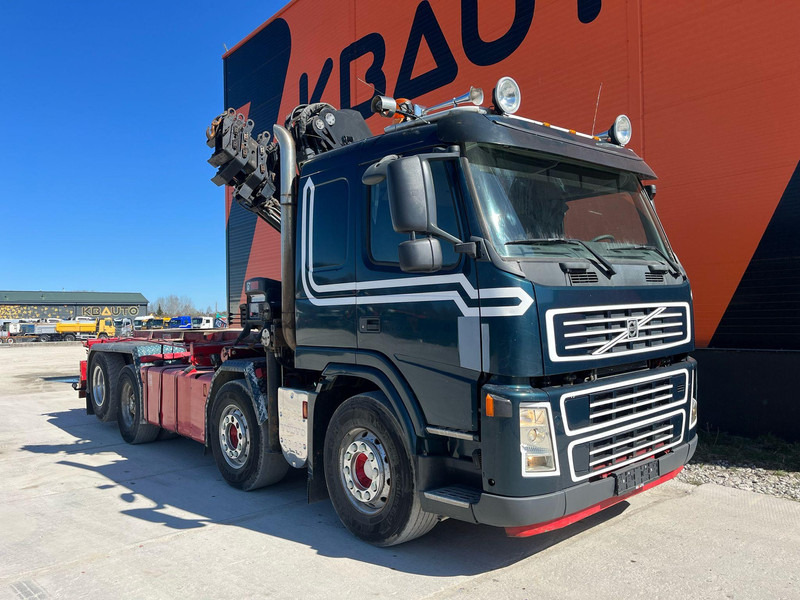 Volvo FM 480 8x2 HIAB 288 EP-5 HIPRO / WIRE LIFT L=5200 mm - Camion - système de câble, Camion grue: photos 4 Volvo FM 480 8x2 HIAB 288 EP-5 HIPRO / WIRE LIFT L=5200 mm - Camion - système de câble, Camion grue: photos 4