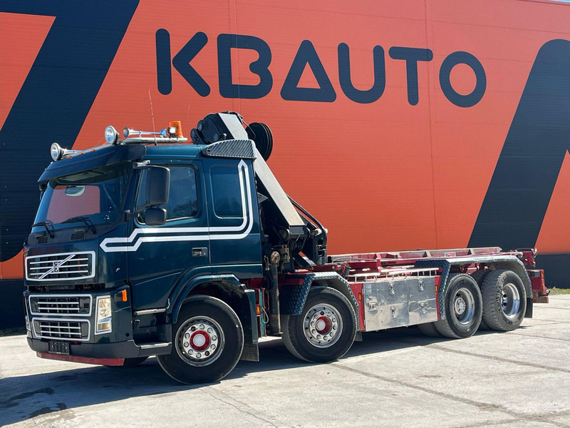 Volvo FM 480 8x2 HIAB 288 EP-5 HIPRO / WIRE LIFT L=5200 mm - Camion - système de câble, Camion grue: photos 2 Volvo FM 480 8x2 HIAB 288 EP-5 HIPRO / WIRE LIFT L=5200 mm - Camion - système de câble, Camion grue: photos 2