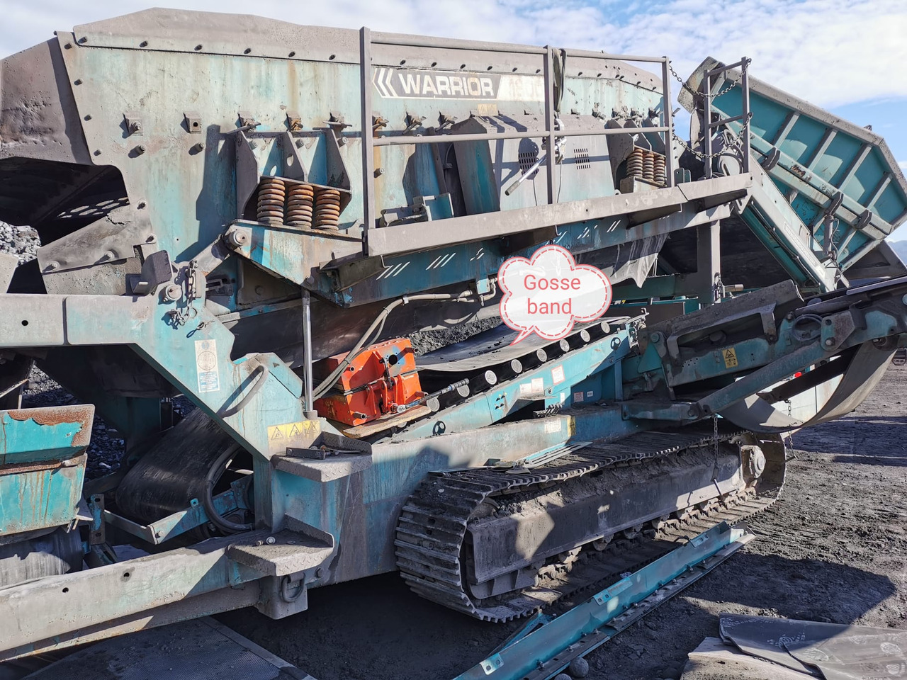 POWERSCREEN Warrior 1800 - Crible: photos 2 POWERSCREEN Warrior 1800 - Crible: photos 2