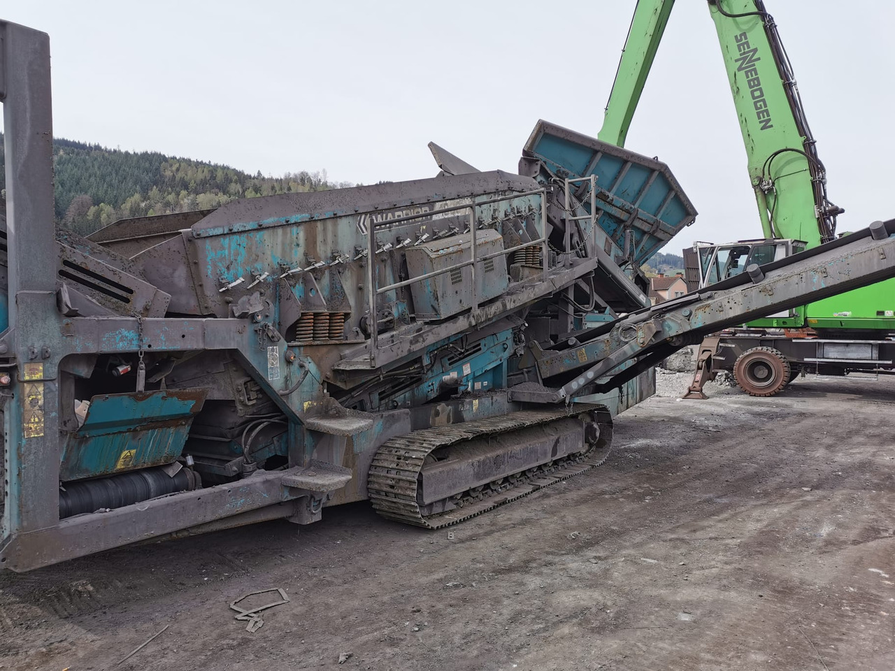 POWERSCREEN Warrior 1800 - Crible: photos 1 POWERSCREEN Warrior 1800 - Crible: photos 1