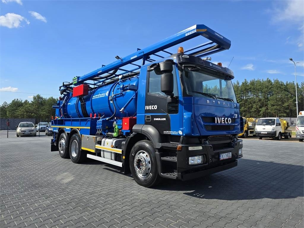 Iveco WUKO MULLER KOMBI FOR CHANNEL CLEANING - Camion hydrocureur: photos 2 Iveco WUKO MULLER KOMBI FOR CHANNEL CLEANING - Camion hydrocureur: photos 2